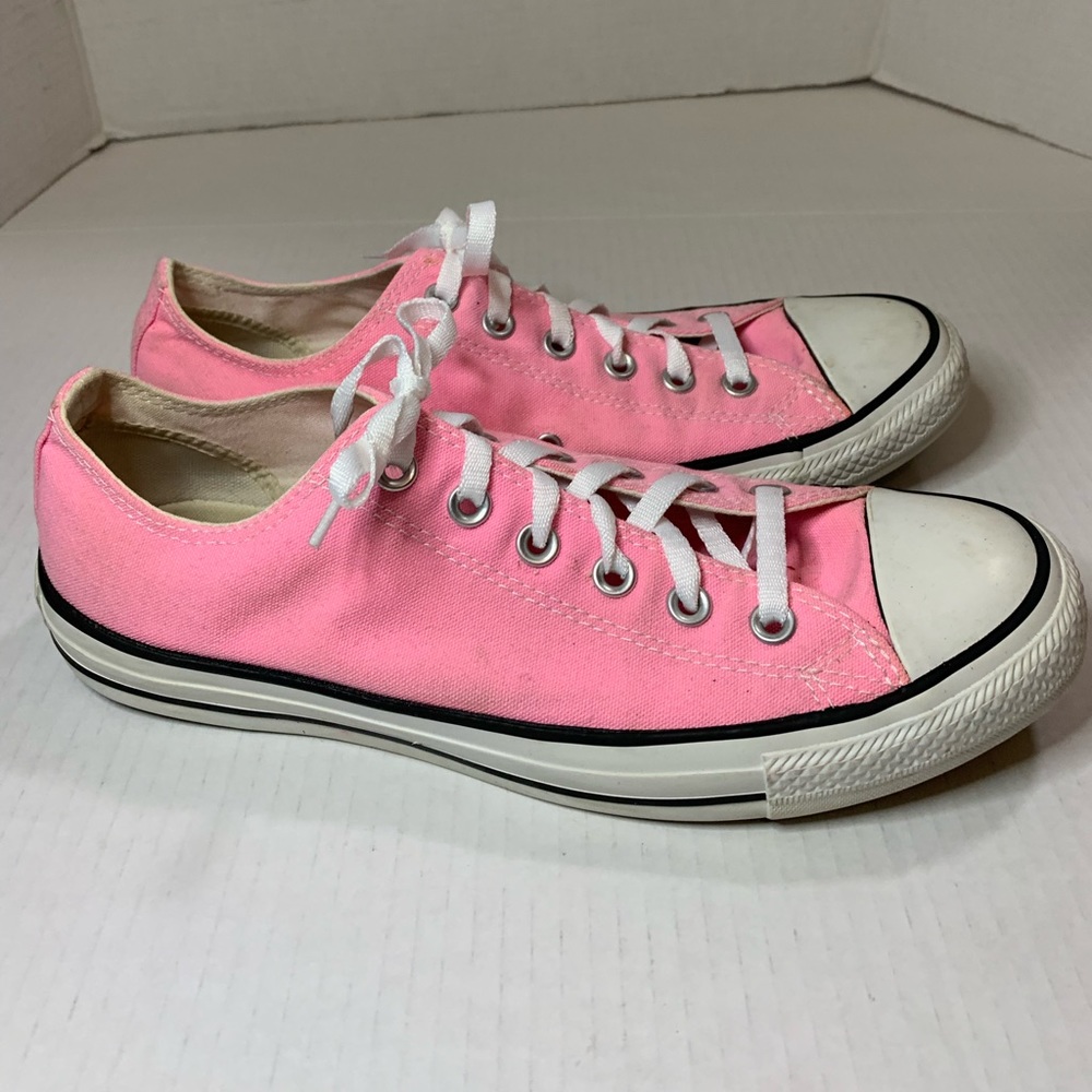 Converse All Star Pink Low Tops 10
